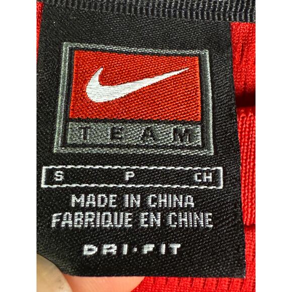 Texas Tech Red Raiders Nike Team 2005 Center‎ Logo Sideline LS Red Black Small - Picture 8 of 12